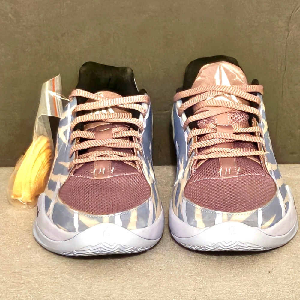 New Nike Ja Morants 2 Induction Midnight Series, M9, Colbalt Bliss/Taupe/Multi - Picture 2 of 6